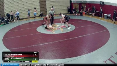 190 lbs Prelim - Jared Solis Pacheco, Mojave vs Jackson Bentham, Faith Lutheran