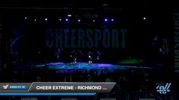 Cheer Extreme - Richmond - Lady X [2019 Senior Small 3 Division B Day 2] 2019 CHEERSPORT Nationals