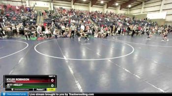 62 lbs Quarterfinal - Kyler Robinson, Shootbox vs Jett Higley, JWC