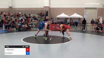 72 kg Consi Of 8 #2 - Jewell Gonzalez, Team New Jersey vs Marguerite 'Maggie' Elliott, Team Michigan