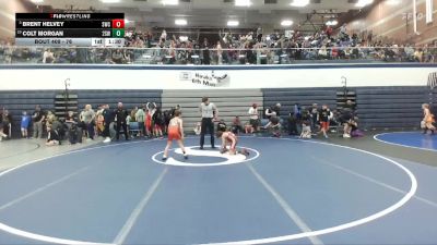 76 lbs Champ. Round 2 - Brent Helvey, Suples Wrestling Club vs Colt Morgan, 208 Spartan WC