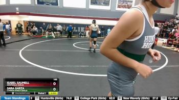 145 lbs Semifinal - Sara Garza, Cypress Ranch (Girls) vs Isabel Saumell, Huntsville (Girls)