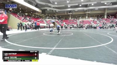 49 lbs 5th Place Match - Kemp Taylor, Greater Heights Wrestling vs Leo Hattrup, WWC