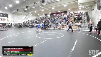 138 lbs Cons. Round 1 - Enrique Peralta-Soto, Segerstrom vs Juleus Hernandez, Littlerock