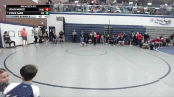 53 lbs Cons. Round 5 - Jesus Munoz, Thunder Ridge Outlaws Wrestling Club vs Kyler Carr, Raft River Wrestling