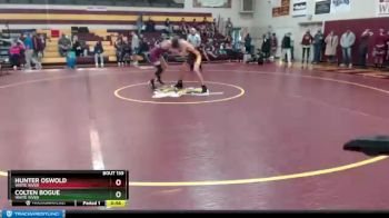 126 lbs Cons. Round 2 - Hunter Oswold, White River vs Colten Bogue, White River