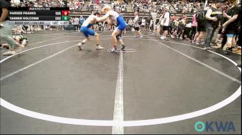 132 lbs Quarterfinal - Parker Franks, Noble Takedown Club vs Tanner Holcomb, Choctaw Ironman