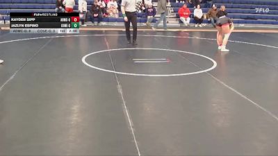 140 lbs Round 1 - Kayden Sipp, Adams Central vs Jazlyn Espino, Conestoga