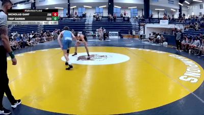 126 lbs Quarters & 1st Wb (16 Team) - Nicholas Gant, Jenkins vs TRIP GARBIN, Oconee County