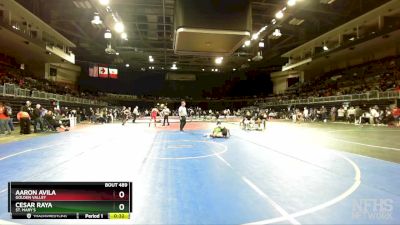 138 lbs Cons. Round 2 - Cesar Raya, St. Mary`s vs Aaron Avila, Golden Valley