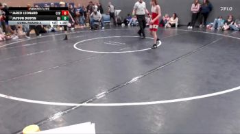 90 lbs Cons. Round 2 - Jared Leonard, Cougar Club Wrestling vs Jaysun Dustin, Idaho