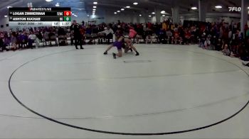 141 lbs Champ. Round 2 - Ashton Kuchar, Battle Creek vs Logan Zimmerman, Team Zapas Wrestling Club