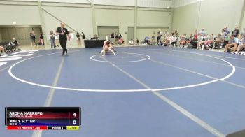 110 lbs Quarters & 1st Wb (16 Team) - Aroma Marrufo, Missouri Blue vs Joely Slyter, Idaho