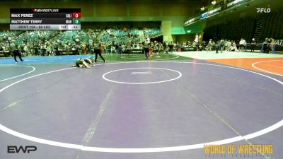 89 lbs Consi Of 8 #1 - Max Perez, California Grapplers vs Matthew Terry, Idaho Gold