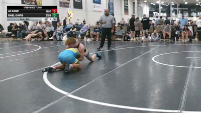134 lbs Rr Rnd 3 - AJ Kane, Apache Black - HSC vs Kael Davis, State College - HSC