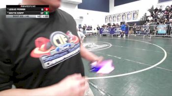 145 lbs Cons. Round 3 - Leslie Fermin, Bell Gardens vs Devyn Kripp, Poly/Long Beach