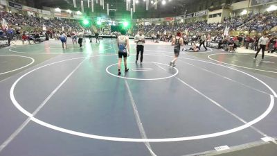 125 lbs Round Of 32 - Quinten Holmes, Team Pueblo vs Jaden Atencio, Center Middle School