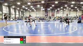 170 lbs Rr Rnd 3 - Kyler Swensen, All-American Wrestling Club vs Stephen Peterson, Zeus WC