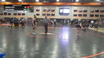 125 lbs Champ. Round 1 - Brenna Ruff, Prairie, Cedar Rapids vs Ruin Mathis, Waukon