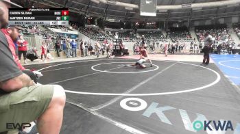 55 lbs Consolation - Caden Sloan, Morrison Takedown Club vs Jantzen Duran, Jay Wrestling Club