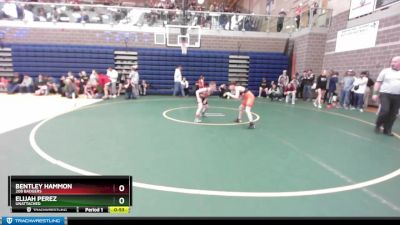 85/90 2nd Place Match - Bentley Hammon, 208 Badgers vs Elijah Perez, Unattached