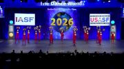 Envision Dance and Gymnastics - Vegas [2026 Senior Large Pom Semis] 2026 The Dance Worlds