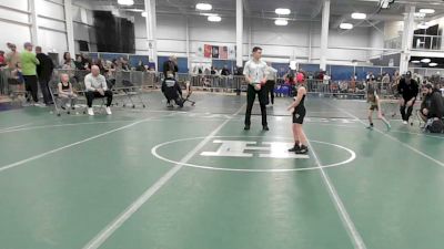 61 lbs Round Of 32 - Kenzie Rokas, Chelmsford vs Carlo Flammia, Bristol Gladiators