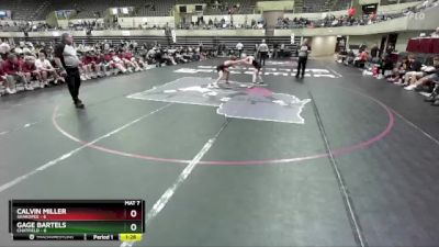 133 lbs Semis & 1st Wrestleback (8 Team) - Calvin Miller, Shakopee vs Gage Bartels, Chatfield