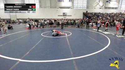 74 lbs 3rd Place Match - Gabriel Brodsky, Club Not Listed vs Wesley Parks, Apex Wrestling NYC (Hudson Valley)