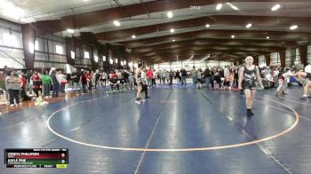 130 lbs Champ. Round 2 - Kayle Pine, Timpanogos Wrestling vs Atreyu Phillipsen, Delta