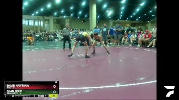 138 lbs Round 1 (6 Team) - Sean Oser, Team Misfits vs David Hartsaw, PWC