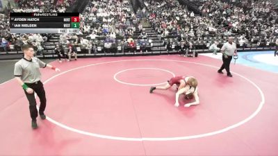 5A 150 lbs Champ. Round 1 - Ian Nielsen, West vs Ayden Hatch, Northridge