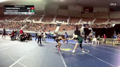 138-D2 Quarterfinal - Alejo Canchola, Willow Canyon High School vs Maddux Koch, Campo Verde High School