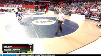 1A 106 lbs Quarterfinal - Eric Bush, Johnsburg vs Jeremiah Lawrence, Chicago (De La Salle)