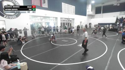 70 lbs Cons. Semi - Jayden Zapata, Inland Elite Wrestling Club vs Maddox Mendez, 5th St Bar & Grill WC
