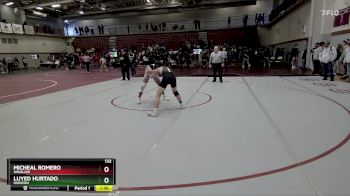 132 lbs Champ. Round 2 - Luyed Hurtado, Horizon vs Micheal Romero, Winslow