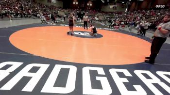 Cons. Round 2 - Shaylee Woodruff, Gunnison Valley vs Shellane Covington, Enterprise