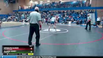 135 lbs Semifinal - Alanna Haney, Chiawana vs Jeydalyn Alonso, Columbia River