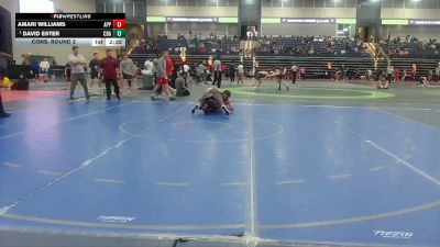 149 lbs Cons. Round 2 - Amari Williams, Apprentice School vs David Ester, Central Baptist (Ark.)