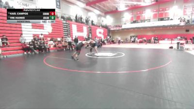 165 lbs Semifinal - Tre Haines, Arlington vs Kael Campos, Sunnyside