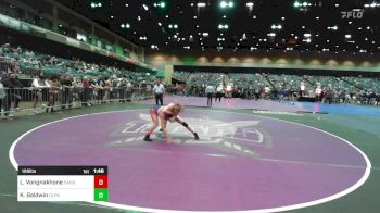 126 lbs Semifinal - Lailanie Vongnakhone, Sanger vs Karianne Baldwin, Glacier Peak