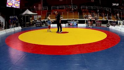 53kg Round 5 - Sierra Mullin, Saskatoon Wrestling Club vs Ivy Threatful, Coast RTC