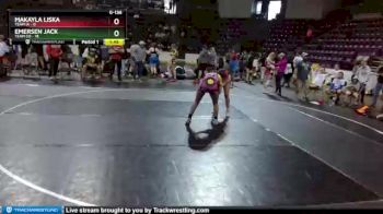 G-136 lbs Round 2 (4 Team) - Makayla Liska, Team IA vs Emersen Jack, Team CO