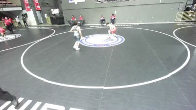 100 lbs Cons. Quarters - Delano Valdez Jr vs Lucca Martinez, Rough House Wrestling