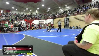 49 lbs Semifinal - Parker Duncan, Avon Wrestling Club vs Wyatt Michael, Contenders Wrestling Acadamy