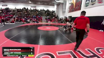 175 lbs Cons. Round 4 - Aiden Luby-Howard, Chaparral vs Bryce BravoPacker, Brighton