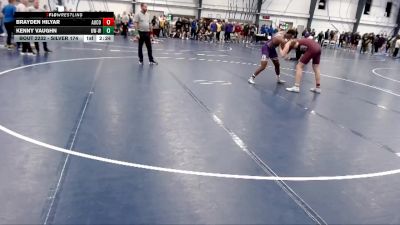 Silver 174 lbs 5th Place Match - Kenny Vaughn, Wisconsin-Whitewater vs Brayden Hilyar, Augsburg College