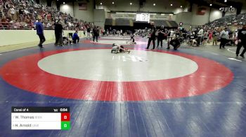 79 lbs Consi Of 4 - Wade Thomas, Rockmart Takedown Club vs Hunter Arnold, Lovett Wrestling Club