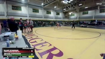 110 lbs 5th Place Match - Blake Schneider, Gorilla Wrestling Club, Inc vs Bryson Thomasson, Beulah-Hazen