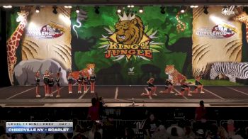 CheerVille NV - Scarlet [2025 L1.1 Mini - PREP Day 1] 2025 ASC King of the Jungle Nashville Showdown